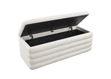 EEI-6665-CLO Mezzo Boucle Upholstered Storage Bench By Modway