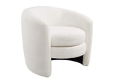 EEI-6666-CLO Affinity Upholstered Boucle Fabric Curved Back Armchair By Modway