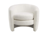 EEI-6666-CLO Affinity Upholstered Boucle Fabric Curved Back Armchair By Modway