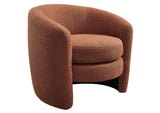 EEI-6666-RUS Affinity Upholstered Boucle Fabric Curved Back Armchair By Modway