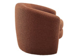 EEI-6666-RUS Affinity Upholstered Boucle Fabric Curved Back Armchair By Modway