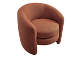 EEI-6666-RUS Affinity Upholstered Boucle Fabric Curved Back Armchair By Modway