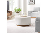 EEI-6681-CLO-WAL Tilden Large 29" Round Boucle Upholstered Ottoman By Modway