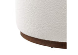 EEI-6682-CLO-WAL Tilden Large 38" Round Boucle Upholstered Upholstered Ottoman By Modway