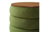 EEI-6684-MOG Mezzo Round Performance Velvet Storage Ottoman By Modway