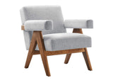 EEI-6704-HLG Lyra Fabric Armchair Set Of 2 By Modway