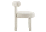 EEI-6705-IVO Toulouse Boucle Fabric Dining Chair Set Of 2 By Modway