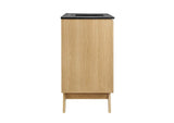 EEI-6718-OAK-BLK Soma 36" Bathroom Vanity By Modway