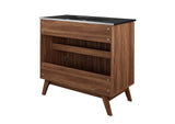 EEI-6718-WAL-BLK Soma 36" Bathroom Vanity By Modway