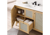 EEI-6719-OAK-WHI Soma 48" Single Sink Bathroom Vanity By Modway
