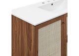 EEI-6719-WAL-WHI Soma 48" Single Sink Bathroom Vanity By Modway