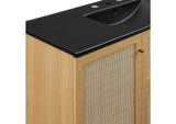 EEI-6720-OAK-BLK Soma 48" Single Sink Bathroom Vanity By Modway