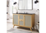 EEI-6720-OAK-BLK Soma 48" Single Sink Bathroom Vanity By Modway