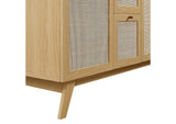 EEI-6721-OAK-WHI Soma 48" Double Sink Bathroom Vanity By Modway