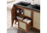 EEI-6722-WAL-BLK Soma 48" Double Sink Bathroom Vanity By Modway