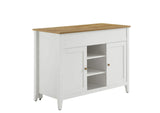 EEI-6727-OAK-WHI Garland Kitchen Island By Modway