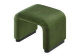 EEI-6733-BLK-MOS Koda Performance Velvet Waterfall Stool By Modway