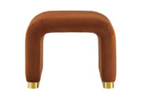 EEI-6733-BRA-RUS Koda Performance Velvet Waterfall Stool By Modway