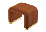 EEI-6733-BRA-RUS Koda Performance Velvet Waterfall Stool By Modway