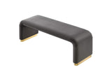 EEI-6734-BRA-STG Koda Performance Velvet Waterfall Long Bench By Modway