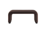 EEI-6735-BLK-CHB Koda Performance Velvet Waterfall Ottoman By Modway