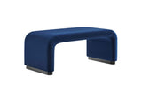 EEI-6735-BLK-MID Koda Performance Velvet Waterfall Ottoman By Modway