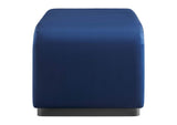 EEI-6735-BLK-MID Koda Performance Velvet Waterfall Ottoman By Modway
