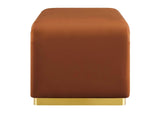 EEI-6735-BRA-RUS Koda Performance Velvet Waterfall Ottoman By Modway