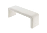 EEI-6736-IVO Simba Boucle Fabric Waterfall Long Bench By Modway