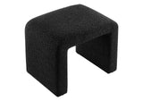 EEI-6737-BLK Simba Boucle Fabric Waterfall Stool By Modway