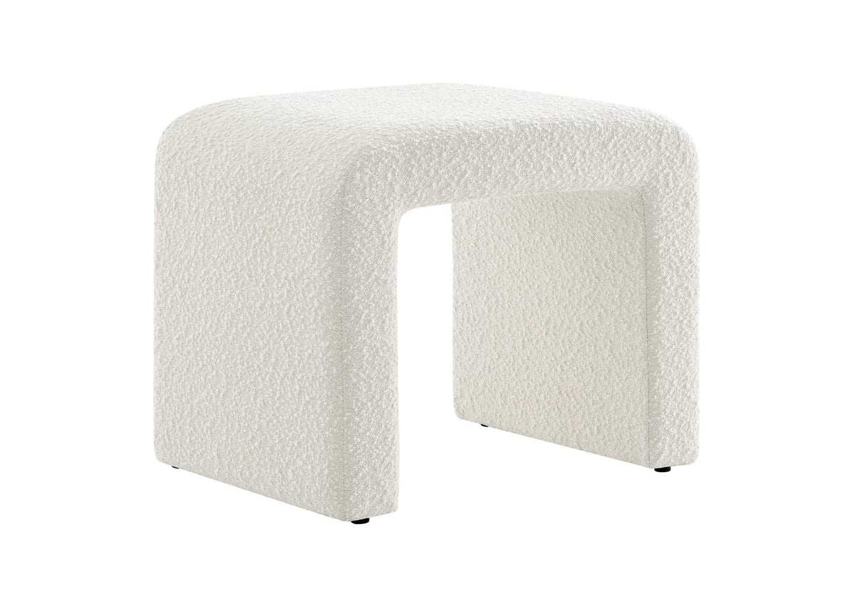 EEI-6737-IVO Simba Boucle Fabric Waterfall Stool By Modway