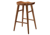 EEI-6739-WAL Saville Backless Wood Counter Stools Set Of 2 By Modway