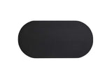 EEI-6764-BLK Caspian 72" Oval Concrete Dining Table By Modway