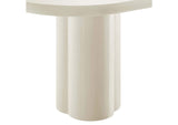 EEI-6764-WHI Caspian 72" Oval Concrete Dining Table By Modway