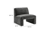 EEI-6765-CAR Amita Chenille Upholstered Accent Chair By Modway