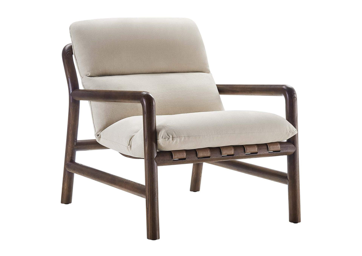 EEI-6766-DUN-WAL Paxton Wood Sling Chair By Modway