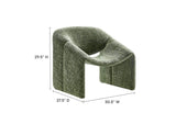 EEI-6767-BAS Vivi Chenille Upholstered Accent Chair By Modway