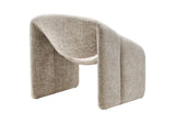 EEI-6767-KHA Vivi Chenille Upholstered Accent Chair By Modway