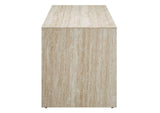 EEI-6773-TRA Mirella 62" Faux Travertine Long Bench By Modway