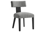 EEI-6777-HEG-BLK Nalani Fabric Upholstered Dining Chairs Set Of 2 By Modway