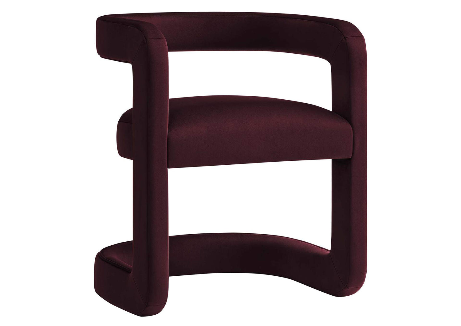 EEI-7052-MUL Winslow Barrel Performance Velvet Dining Chair By Modway