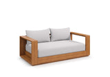 EEI-6783-NAT-LGR Tahoe Acacia Wood Outdoor Patio Acacia Wood Loveseat By Modway