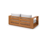 EEI-6783-NAT-LGR Tahoe Acacia Wood Outdoor Patio Acacia Wood Loveseat By Modway