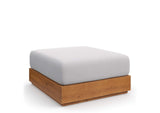 EEI-6785-NAT-LGR Tahoe Outdoor Patio Acacia Wood Ottoman By Modway