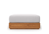 EEI-6785-NAT-LGR Tahoe Outdoor Patio Acacia Wood Ottoman By Modway