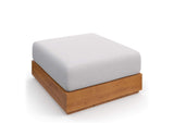 EEI-6785-NAT-LGR Tahoe Outdoor Patio Acacia Wood Ottoman By Modway