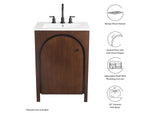 EEI-6788-WAL-WHI Appia 24" Bathroom Vanity By Modway