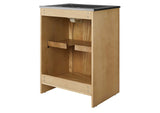 EEI-6789-OAK-BLK Appia 24" Bathroom Vanity By Modway
