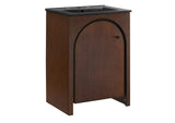 EEI-6789-WAL-BLK Appia 24" Bathroom Vanity By Modway