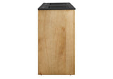 EEI-6793-OAK-BLK Appia 48" Double Sink Bathroom Vanity By Modway